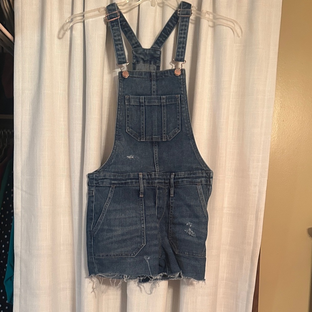 Old Navy Blue Denim Overalls